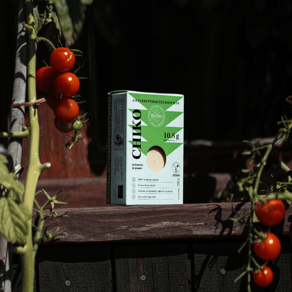 CHIKO - Bio fermentiran čičerikin blok, rožmarin in poper 200g