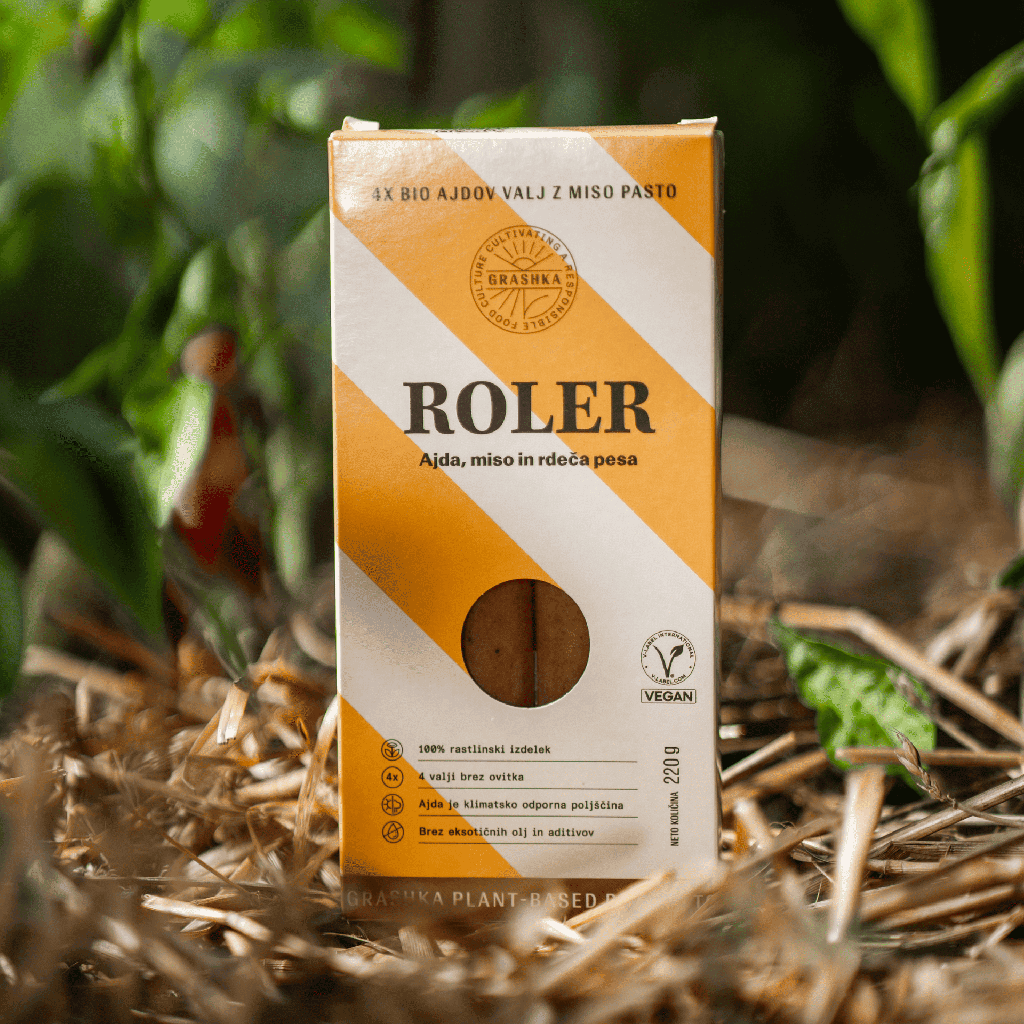 ROLER - Organic buckwheat roll with miso paste 220g