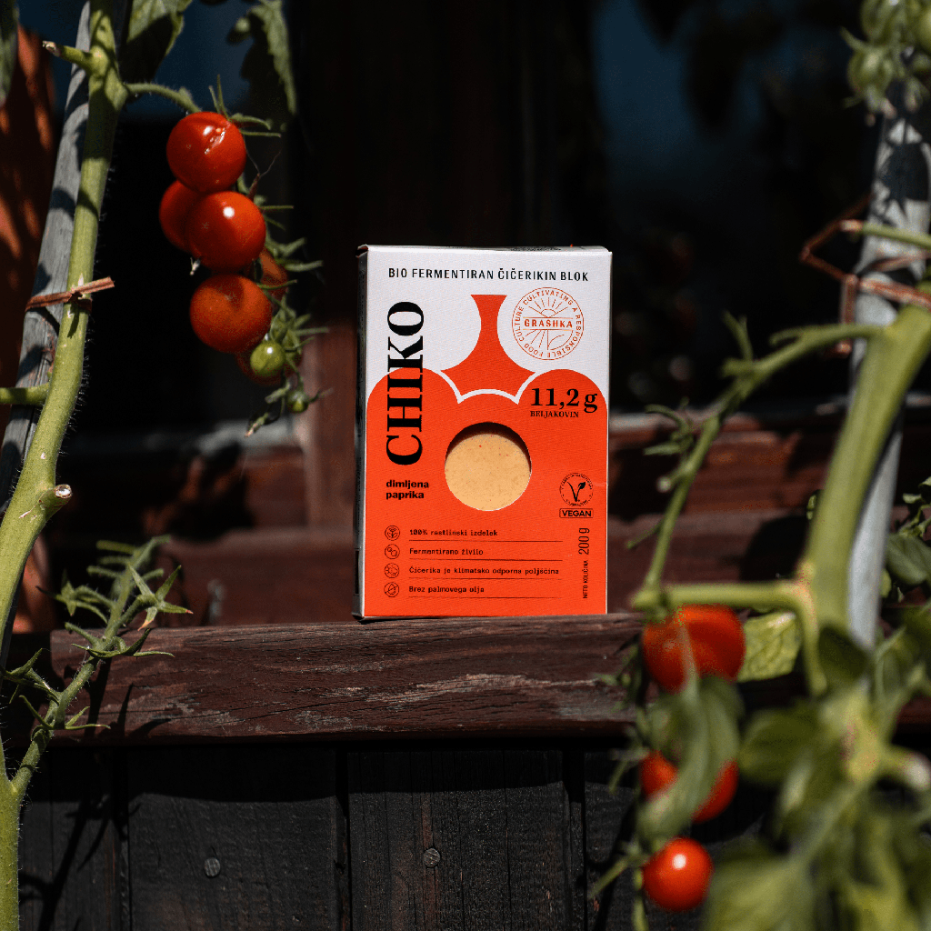 CHIKO - Bio fermentiran čičerikin blok, dimljena paprika 200g